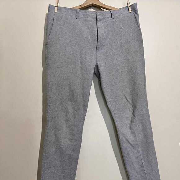 Topman Heather Gray Two-Piece Suit - 42R Jacket/34L Pants - Picture 7 of 13